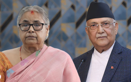 प्रधानमन्त्री कार्की र एमाले अध्यक्ष ओलीबीच ३ घण्टा छलफल