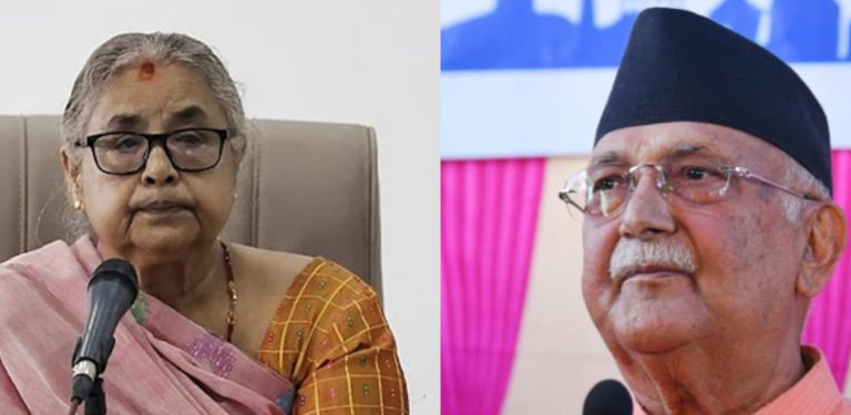 प्रधानमन्त्री कार्की र एमाले अध्यक्ष ओलीबीच ३ घण्टा छलफल