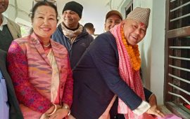 सप्तरी-४ : तेजुलाल चौधरीको उम्मेदवारी दर्ता