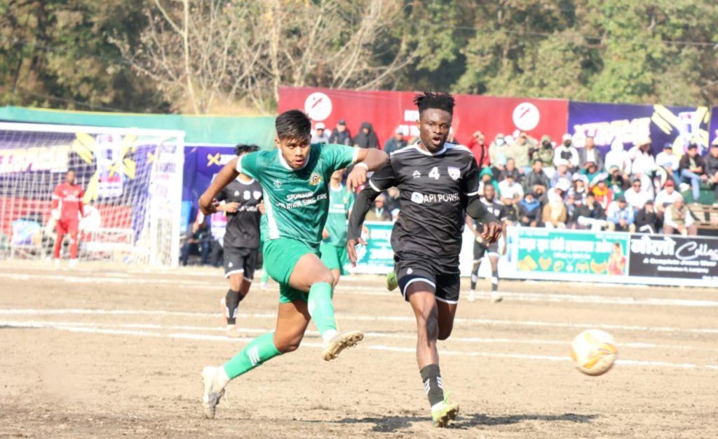 चर्च ब्वाइजलाई हराउँदै लाङ्दी देवी त्रिवेणी कप फुटबलको फाइनलमा