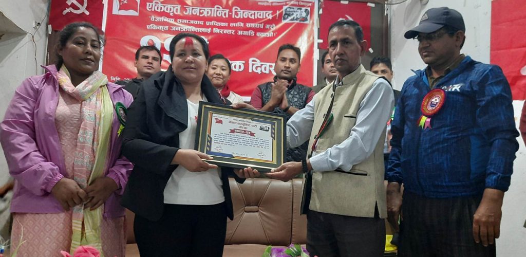 जेलब्रेकर उमा भुजेल गोरखा-२ बाट उम्मेदवार सिफारिस