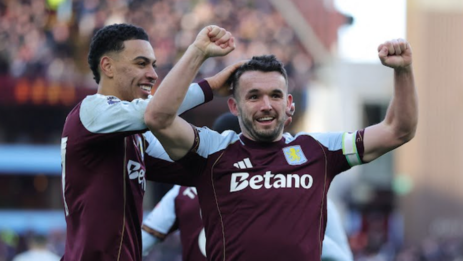 एस्टन भिल्ला प्रिमियर लिगको दोस्रो स्थानमा उक्लियो