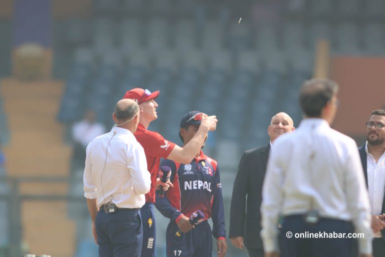 नेपाल टस हारेर बलिङमा : सोमपाल बेन्चमा, चार खेलाडीको विश्‍वकपमा डेब्यू