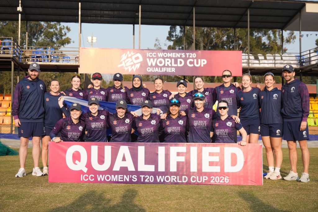 स्कटल्यान्ड महिला टी-२० विश्वकपका लागि छनोट