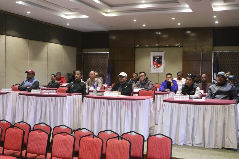 एन्फा निर्वाचनका लागि ‘बी’ डिभिजनका ११ क्लबलाई मताधिकार