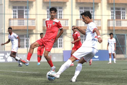 राष्ट्रिय लिग फुटबल : आर्मीको अपराजित यात्रा टुङ्गियो, फ्रेण्ड्स र चित्लाङको बराबरी