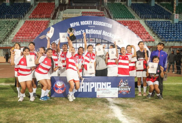 राष्ट्रिय हक्की प्रतियोगिता : महिलातर्फ गण्डकी प्रदेशलाई उपाधि