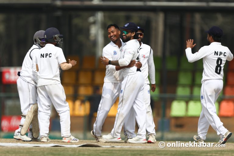 जय ट्रफीमा पुलिसको पहिलो जित : ललितको ९ विकेट, शंकरको शतक अनि भुर्तेलको अर्धशतक