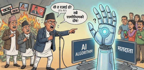 जस जति आफूलाई, अपजस जति एआईलाई