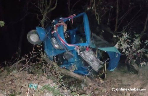 रोल्पामा अटो दुर्घटना हुँदा ७ जना घाइते