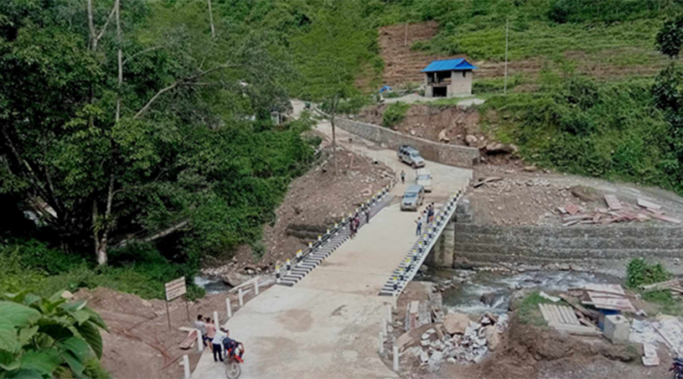 भोजपुरमा १३ पक्की पुल निर्माण   