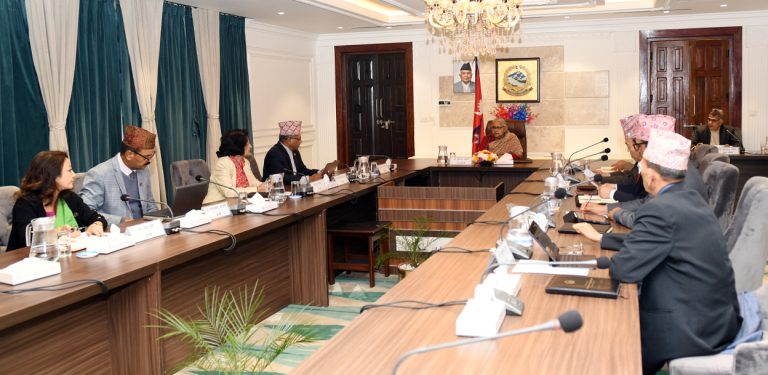 बालुवाटारमा मन्त्रिपरिषद् बैठक