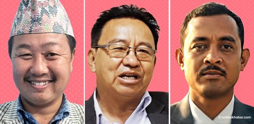 धनकुटामा घोषणापत्रबिनै मत माग्दै कांग्रेस, एमाले र रास्वपाका उम्मेदवार