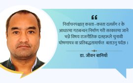 दलहरूबाट सरकारमा अप्राकृतिक गठबन्धन नगर्ने प्रतिबद्धता आउला ?