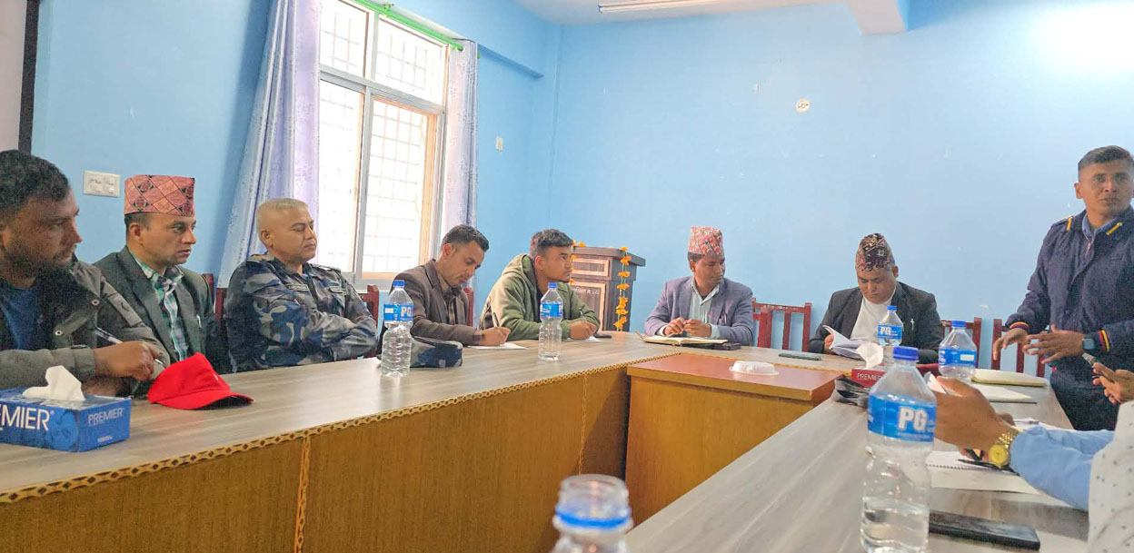 निर्वाचन केन्द्रित सुरक्षाका लागि बझाङमा २ हजार ८८३ जना परिचालन गरिँदै