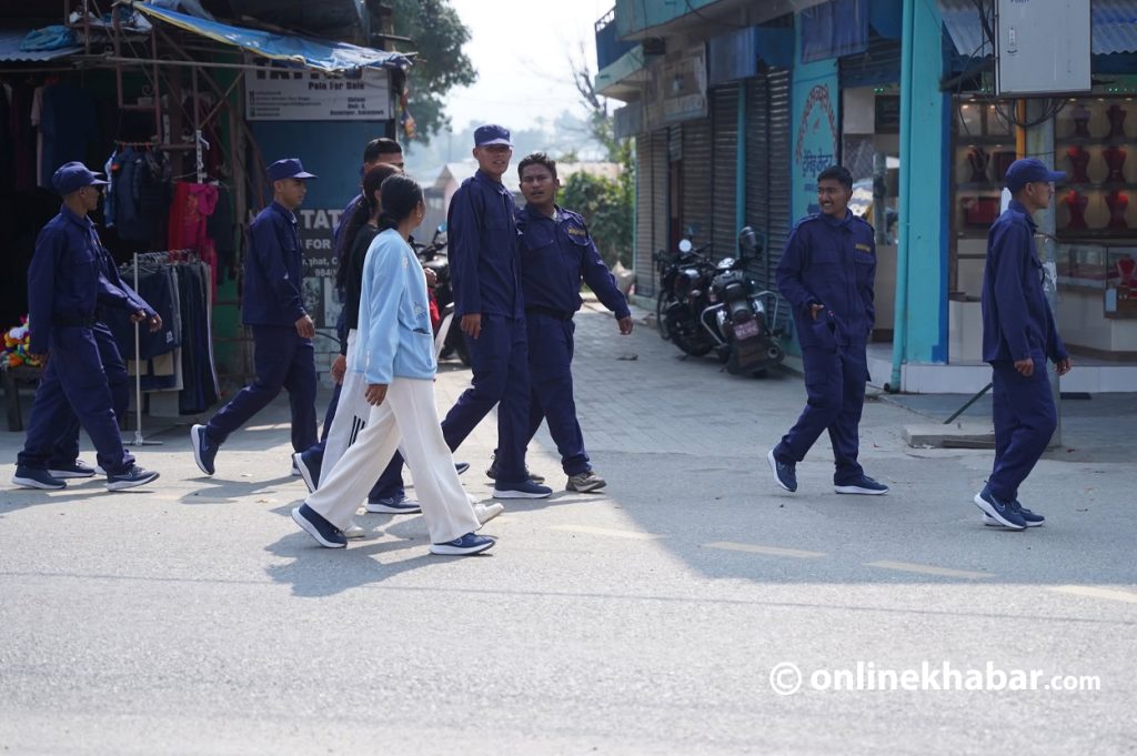माडीमा निर्वाचन प्रहरी (तस्वीरहरू)
