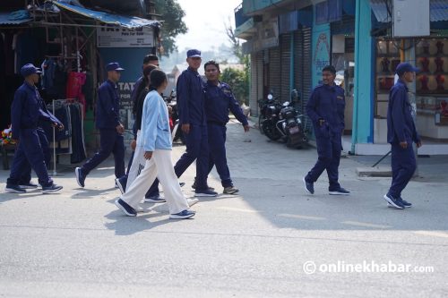 माडीमा निर्वाचन प्रहरी (तस्वीरहरू)