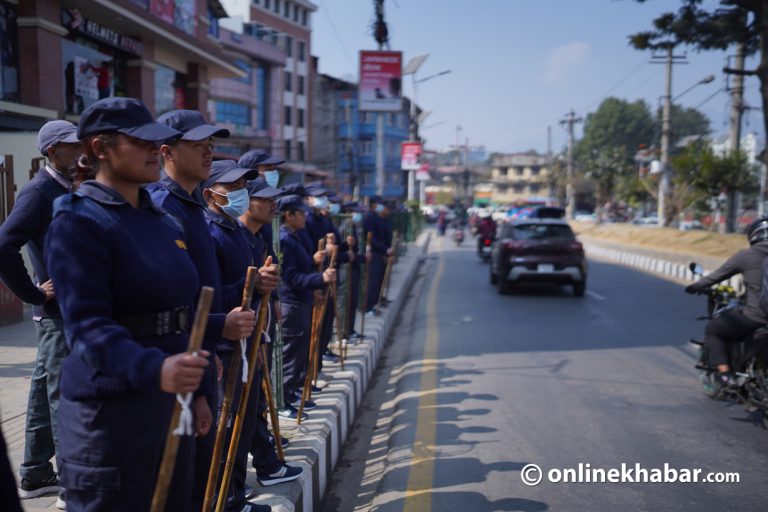 उपत्यकामा निर्वाचन प्रहरीको गस्ती (तस्वीरहरू)