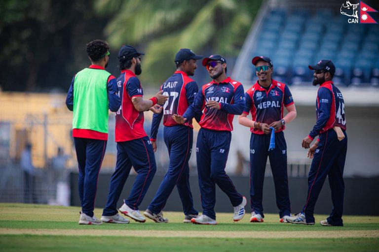 वार्म अप खेलमा नेपालले क्यानडालाई हरायो
