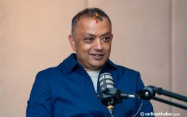 प्रतिज्ञापत्रबारे कांग्रेस सभापति थापा खुला प्रश्नोत्तर कार्यक्रम गर्दै