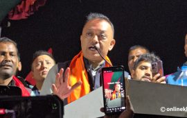 अब सिंहदरबार पनि जल्नु हुँदैन, गोली पनि चल्नु हुँदैन : गगन थापा