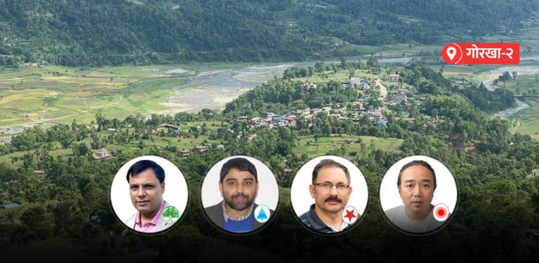 गोरखा-२ स्थलगत : रास्वपाले बजाइरहेछ पुराना दललाई ‘खतरा’को घन्टी