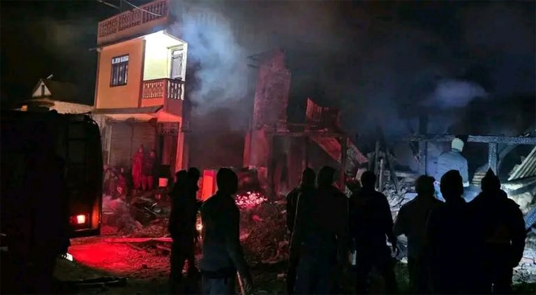 गुल्मीको हर्पुकोटमा आगलागी