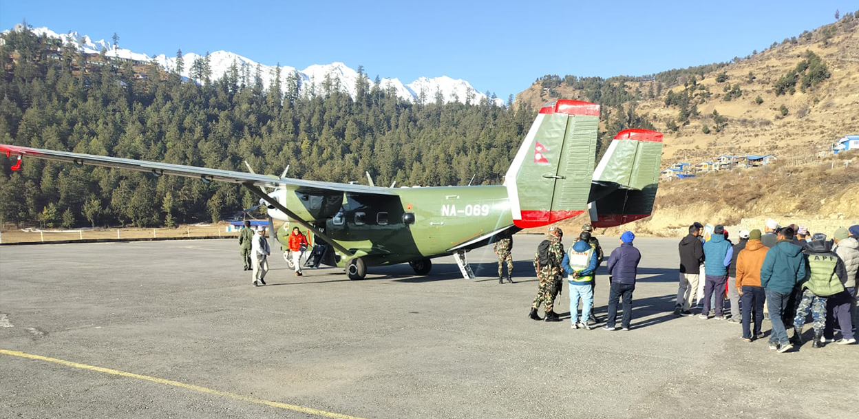 हुम्ला पुग्यो निर्वाचन सामाग्री