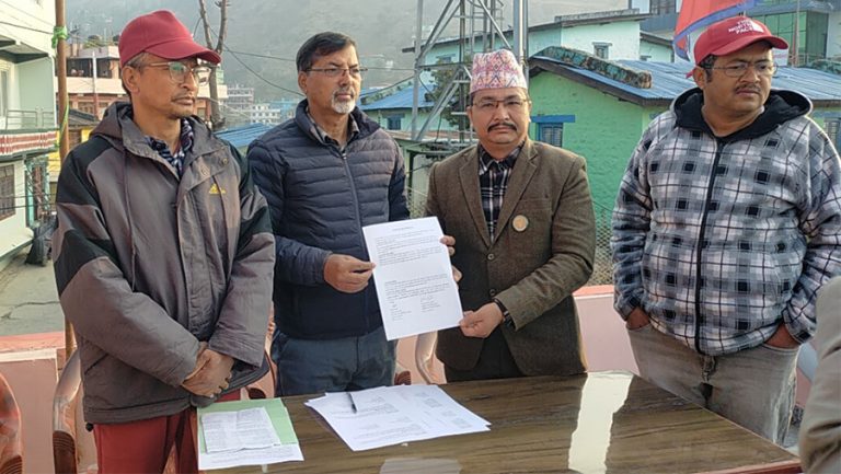 रुकुमपश्चिममा उनेपाको उम्मेदवारी निष्कृय, प्रलोपा नेता शर्मालाई समर्थन