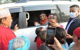 बालेनको आगमनले झापा-५ मै बाँधिए ओली