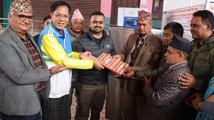 वालिङ अस्पतालमा शव राख्ने फ्रिज सुविधा थपियो