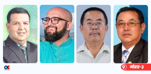 मोरङ-३ : भत्किएको ‘लालकिल्ला’मा शर्मालाई रास्वपाको चुनौती, विरासत फर्काउन खोज्दै एमाले–नेकपा