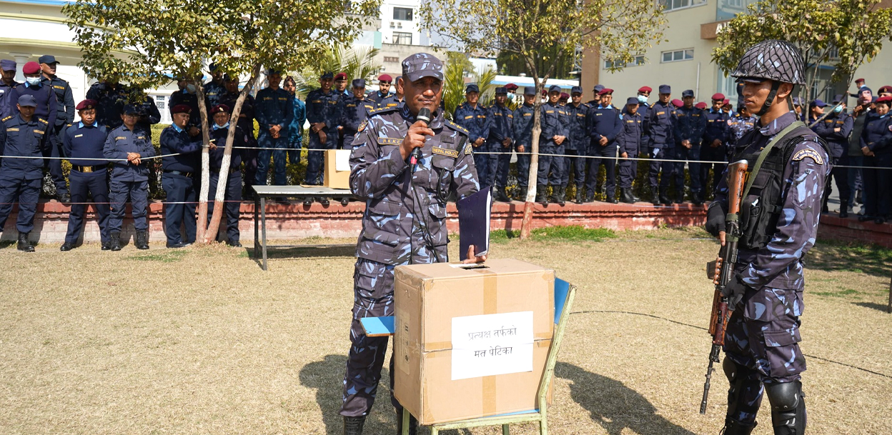 निर्वाचन सुरक्षा : उपत्यकाबाट १५ हजार थप जनशक्ति खटिँदै, झापामा कार्यदलको टोली