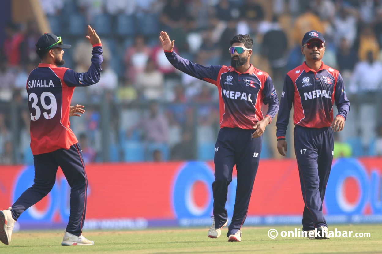 बेथेल र ब्रूकको अर्धशतकमा इंग्ल्यान्डले नेपाललाई दियो बलियो लक्ष्य