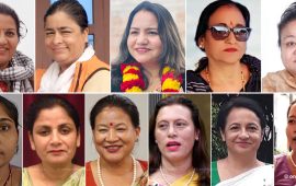 कांग्रेस ११ महिला उम्मेदवार : पूर्वप्रधानमन्त्रीदेखि र पूर्वमन्त्रीसँग भिड्दै
