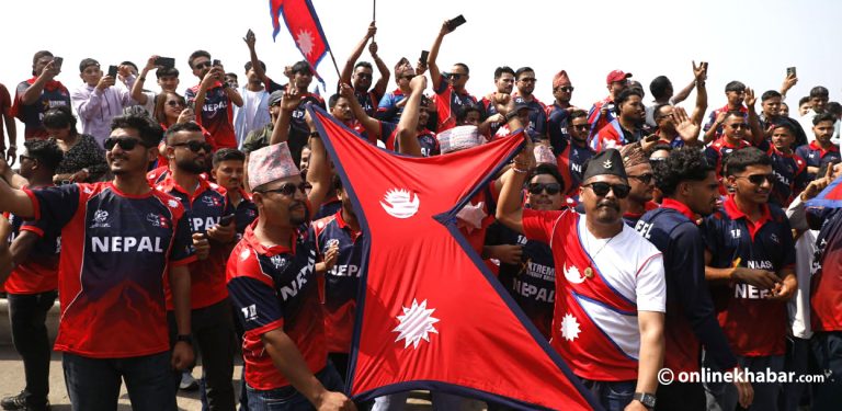 आईसीसी टी-२० विश्वकप : मुम्बईमा नेपाली समर्थकको उत्साह (तस्वीरहरू)