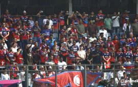 नेपाल भर्सेस इटली : वाङ्खेडे स्टेडियममा नेपाली दर्शकको क्रेज (तस्वीरहरू)