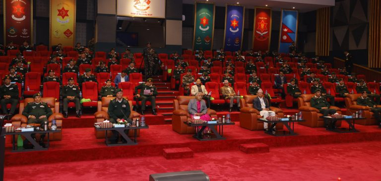 जंगी अड्डामा पृतनापति समन्वयात्मक बैठक, समसामयिक सुरक्षामा छलफल