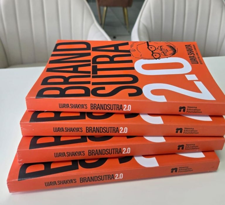 उजय शाक्यको पुस्तक ‘ब्रान्डसूत्र २.०’ बजारमा