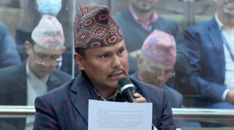 कार्यकाल पूरा नहुँदै भगौडा भएर चुनावमा होमिनेलाई रोक्ने कानुन बनाऔं : सांसद परियार