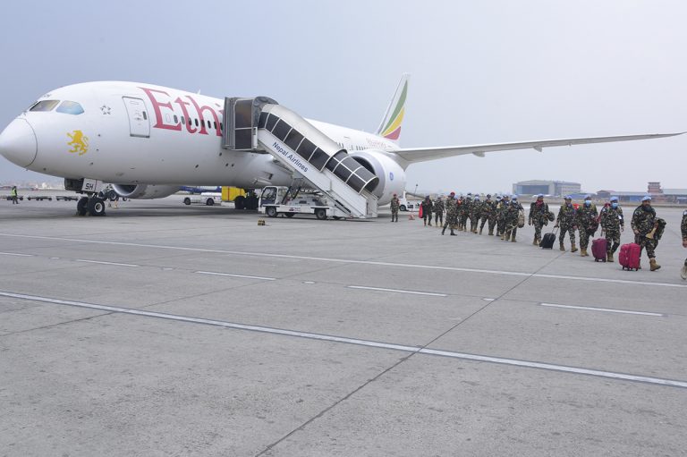 लेबननको शान्ति सेनामा खटिएको नेपाली सेनाको टोली फेरबदल