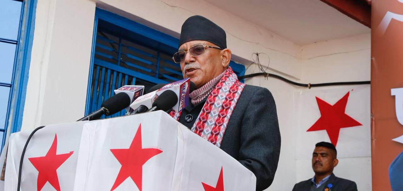 सामाजिक सञ्जालको स्टन्टबाज चिरौं, फिल्डमा त्यस्तो छैन : प्रचण्ड