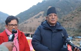 रुकुमपूर्वबाट प्रचण्डले भने– नयाँ ऊर्जासहित अघि बढ्ने छौं