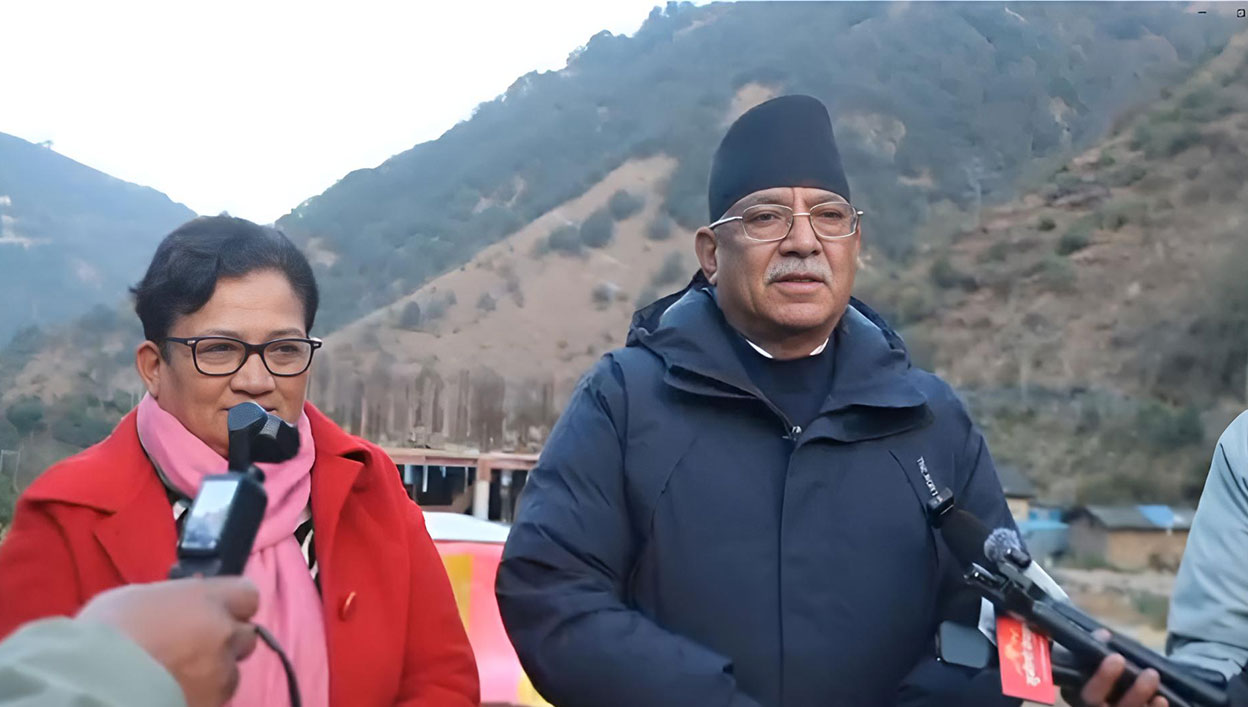 रुकुमपूर्वबाट प्रचण्डले भने– नयाँ ऊर्जासहित अघि बढ्ने छौं