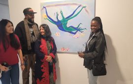 जर्मनीमा रागिनी उपाध्यायको कला प्रदर्शनी