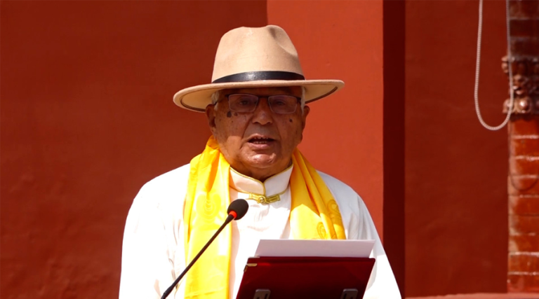 निर्वाचन सफल बनाउन राष्ट्रपतिको आह्वान