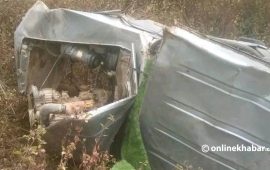 रोल्पा जिप दुर्घटना : थप एक जनाको उपचारका क्रममा मृत्यु