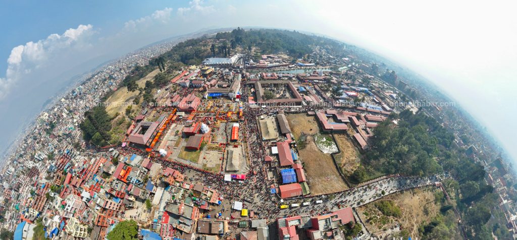 यस्तो देखियो शिवरात्रिमा पशुपति (ड्रोन भ्यू)