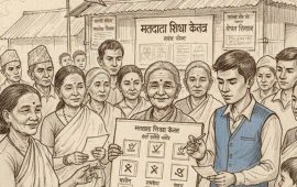 मतदाता शिक्षा : झापामा १३१ जना स्वयंसेवक परिचालन