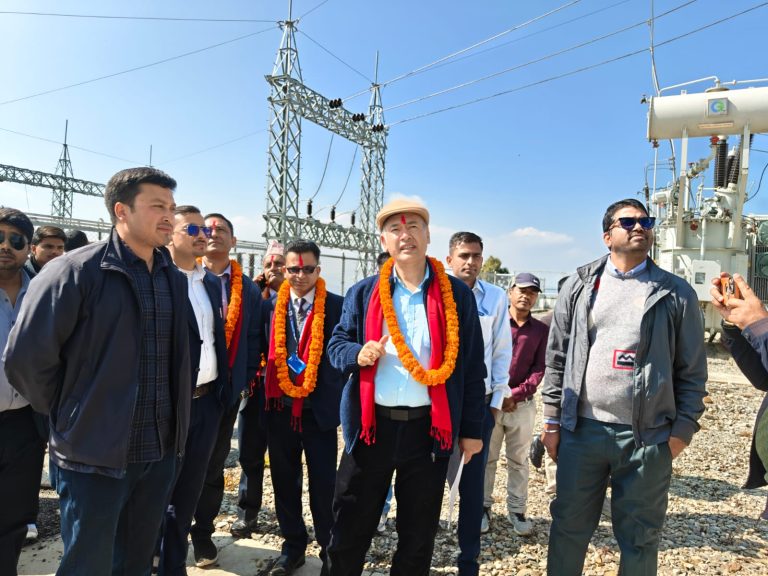 तम्घास-बुर्तिबाङ १३२ केभी प्रसारण लाइन सञ्चालनमा, आपूर्ति नियमित र भोल्टेज गुणस्तरीय हुने